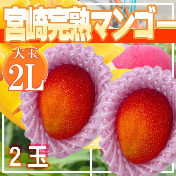 宮崎県産 完熟マンゴー 4kg パック クール便 り 4/30 - 食品